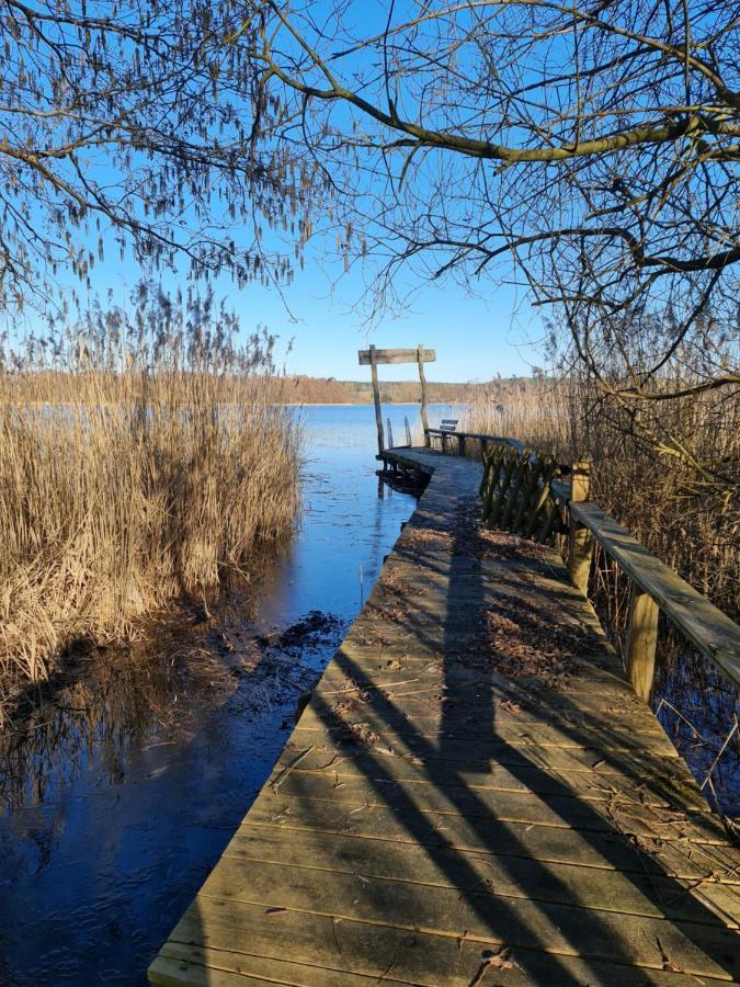 Ferienhof Am Kaebelicksee Kratzeburg Bagian luar foto